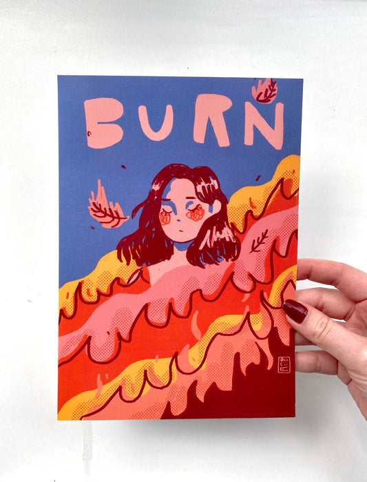 Burn print